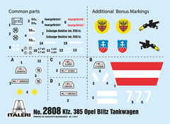 Italeri - Opel Blitz Tankwagen - 1:48 - 2808 - ArtModel Modelismo