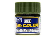 MrColor - 303 - Green Semi-Gloss FS 34102 - MrHobby - Gunze - buy online