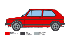 Italeri - VW Golf GTI First Series 1976/78 - 1:24 - 3622 - ArtModel Modelismo