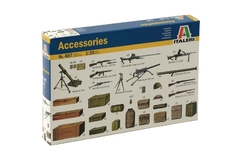 Italeri - 0407 - Accessories and Guns (Acessórios) - 1:35