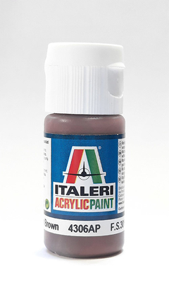 Tinta Acrílica Italeri - 4306AP - Flat Medium Brown - FS30111 - buy online