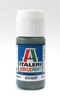 Tinta Acrílica Italeri - 4314AP - Flat Medium Green - FS34092 - buy online