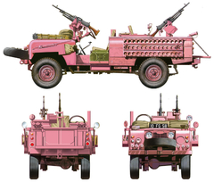 Kit Italeri - S.A.S Recon Vehicle "Pink Panther" - 1:35 - 6501 en internet