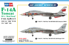 Hobby Boss - 80279 - F14-A Tomcat VF-1 Wolf Pack - 1:72