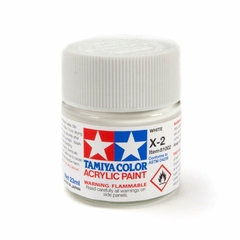 Tamiya Acrílica - X-2 - White (Branco Brilhante) - 81002 - 23ML - buy online