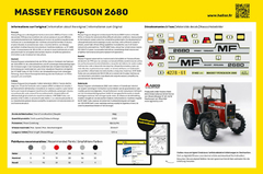 Heller - 81402 - Massey Fergunson 2680 - 1:24 en internet