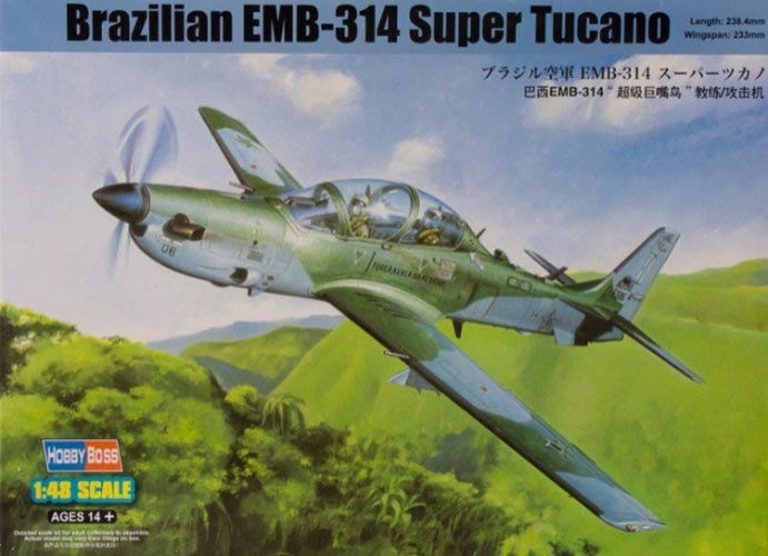 Decalque Avião Tucano Embraer, Playtoy Brinquedos