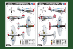 Hobby Boss - P-47D Thunderbolt Fighter - 85811 - 1:48 - ArtModel Modelismo