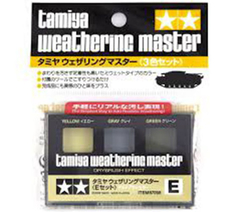 Tamiya - 87098 - Weathering Master E set - Yellow, Grey, Green