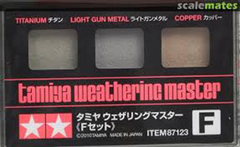 Tamiya - 87123 - Weathering Master F set - Titanium, Light Gun Metal, Copper - buy online