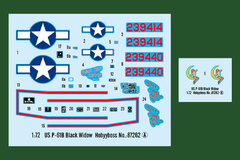 HobbyBoss - US P-61B Black Widow - 87262 - 1:72 on internet