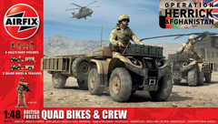 Airfix - British Forces Quad Bikes & Crew - 1:48 - A4701