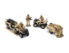 Airfix - British Forces Quad Bikes & Crew - 1:48 - A4701 - comprar online