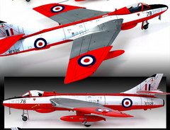 Academy - Raf & Export Hawker Hunter F.6/FGA.9 - 1:48 - tienda online