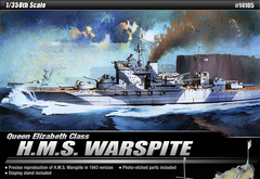 Academy - H.M.S. Warspite - Queen Elizabeth Class - 1:350