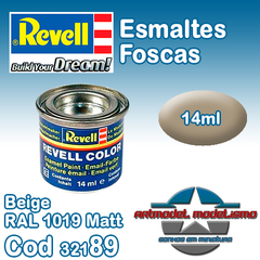 Tinta Esmalte Revell - 32189 - Beige RAL 1019 Matt (Email Color)