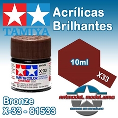 Tamiya Acrílica - X-33 - Bronze - 81533