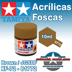 Tinta Tamiya Acrílica - XF-72 - Brown / JGSDF - 81772