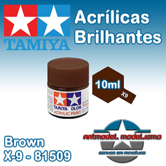 Tamiya - X-9 - Brown Gloss (Marrom) - 81509