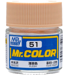 Mr Color - C51 - Flesh - Semi Gloss - Mrhobby - Gunze - buy online