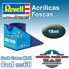 Tinta Acrílica Revell - 36168 - Dark Green Matt