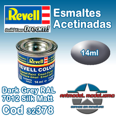 Tinta Esmalte Revell - 32378 - Dark Grey RAL 7012 Silk Matt (Email Color)