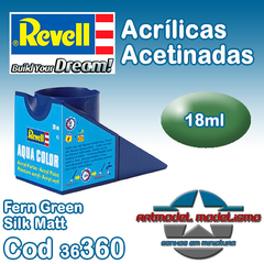 Tinta Acrílica Revell - 36360 - Fern Green Silk Matt