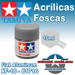 Tamiya Acrílica - XF-16 - Flat Aluminum - 81716