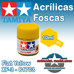 Tamiya - Xf-3 - Flat Yellow - 81703