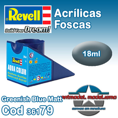 Tinta Acrílica Revell - 36179 - Greenish Blue Matt