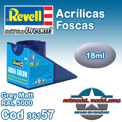 Tinta Acrílica Revell - 36157 - Grey Matt RAL 5000