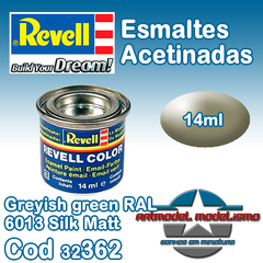 Tinta Esmalte Revell - 32362 - Greyish green RAL 6013 Silk Matt (Email Color)