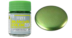 Mr Color Metallic - GX 211 - Metal Yellow Green - MrHobby - buy online