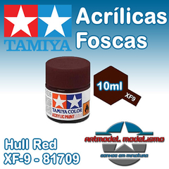 Tamiya - XF-9 - Hull Red (Vermelho Casco) - 81709