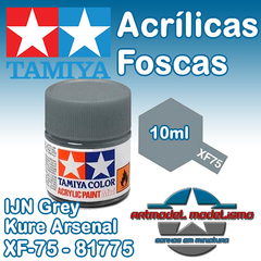 Tinta Tamiya Acrílica - XF-75 - IJN Grey - Kure Arsenal - 81775