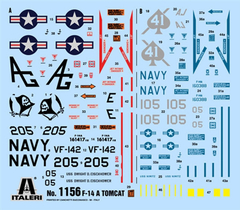 Italeri - F-14A Tomcat - 1156 - 1:72 - comprar online