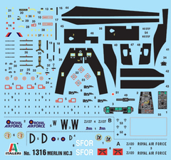 Italeri - Agusta-Westland AW101 Merlin HC.3 - 1316 - 1:72