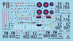Italeri - 1401 - Harrier GR.3 Falklands War - 1:72 en internet