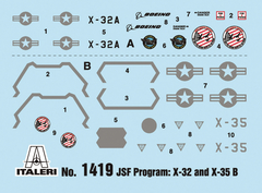 Italeri - Jsf Program: X-32 And X-35b - 1419 - 1:72 on internet