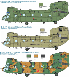 Italeri - Chinook HC.2 / CH-47F - 2779 - 1:48 - buy online