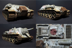 MiniArt - SU-122 Early Production - 35181 - 1:35 - ArtModel Modelismo