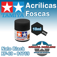 Tamiya - XF-69 - Nato Black - 81769