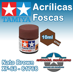 Tamiya - XF-68 - Nato Brown - 81768