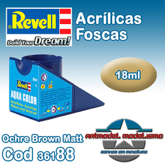 Tinta Acrílica Revell - 36188 - Ochre Brown Matt