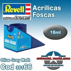 Tinta Acrílica Revell - 36166 - Olive Grey Matt