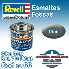 Tinta Esmalte Revell - 32166 - Olive Grey RAL 7010 Matt (Email Color)