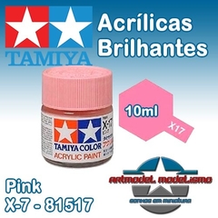 Tamiya Acrílica - X-17 - Pink - 81517