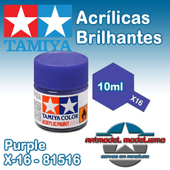 Tamiya Acrílica - X-16 - Purple Gloss - 81516