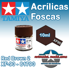 Tinta Acrílica Tamiya - XF-90 - Red Brown 2 - 81790