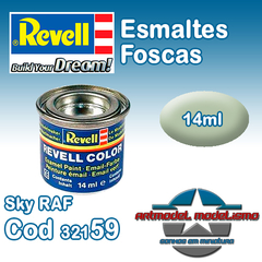 Tinta Esmalte Revell - 32159 - Sky RAF (Email Color)